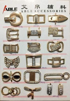 Chine Petite couture accessoire en alliage de zinc ronde carrée de la boucle DIY d'arme à feu d'or argenté de noir fournisseur