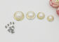 Le rivet décoratif de perle semi-circulaire dirige ambiant résistant d'abrasion plaqué fournisseur