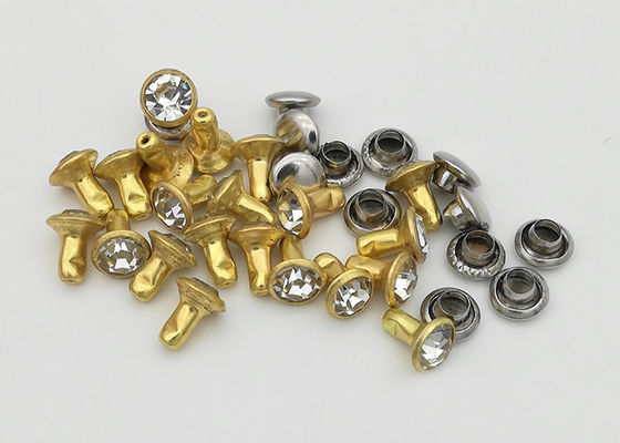 Chine Oeillets à la mode de dentelle en métal, oeillets en métal de 40mm deux parts petit mignon fournisseur